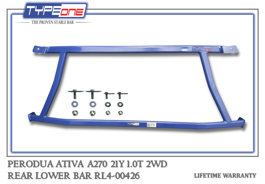 Rear Lower Bar Perodua Ativa 21Y RL4-000426 - TypeOne
