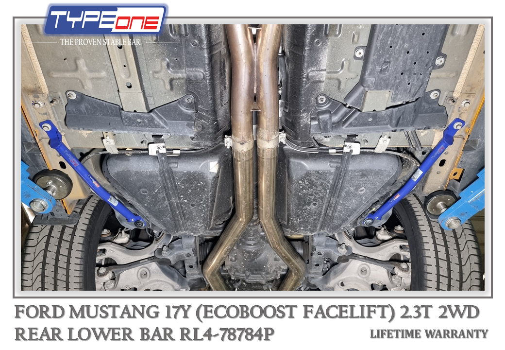 5- Rear Lower Bar (78784P) - Ford Mustang 17Y (BLUE)