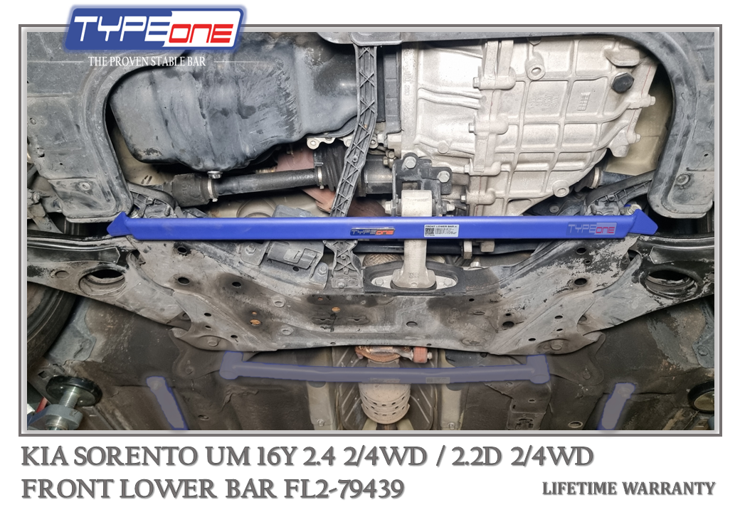 3- Front Lower Bar (79439) - Kia Sorento 16Y (BLUE)