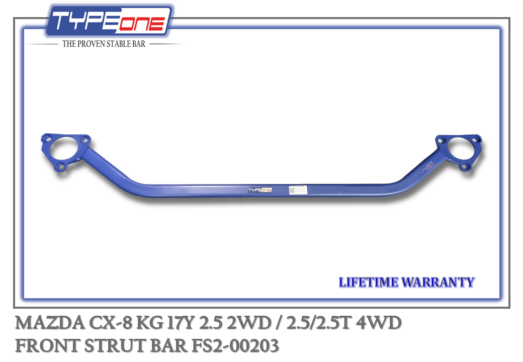 1- Front Strut Bar - Mazda CX-8 17Y (BLUE) (BAR)