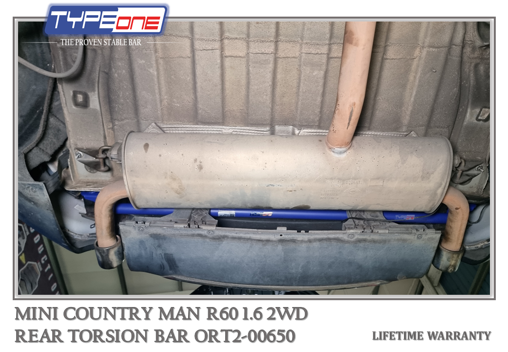 11- Rear Torsion Bar - Mini Country Man 10Y (BLUE)