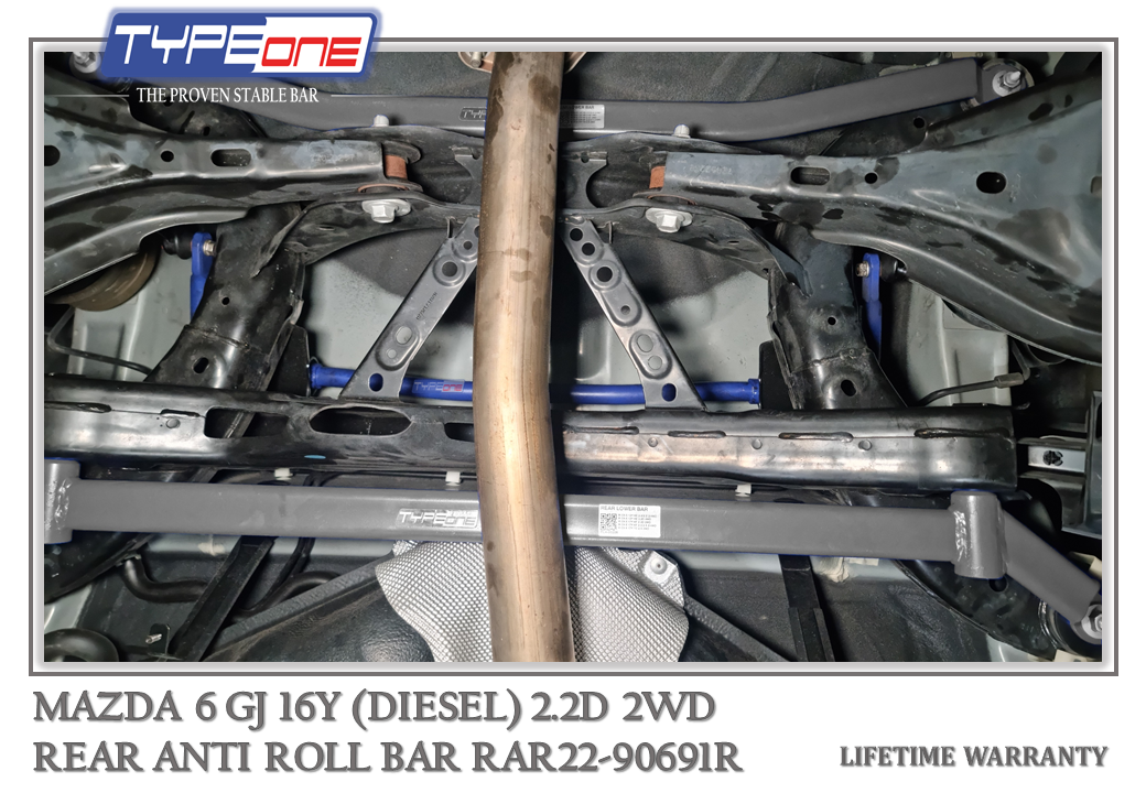 2- Rear Anti Roll Bar - Mazda 6 16Y (BLUE)