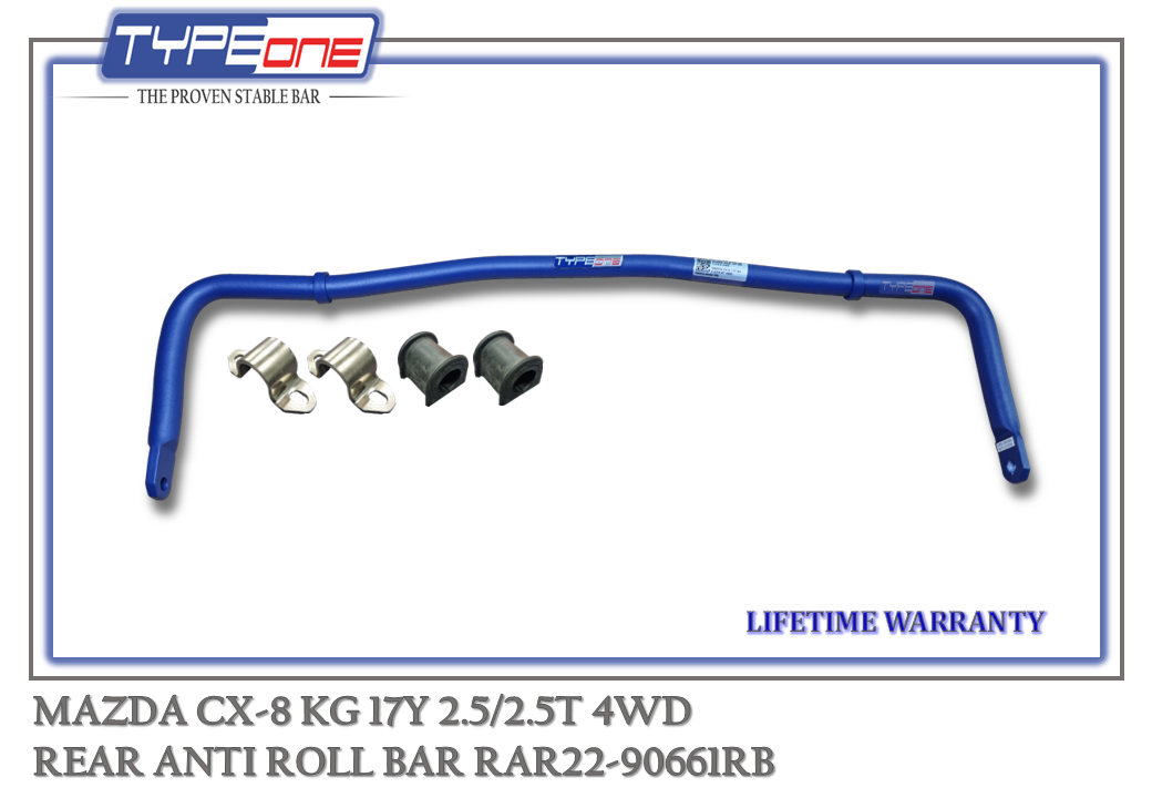 2- Rear Anti Roll Bar - Mazda CX-8 17Y (BAR)