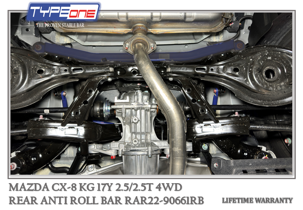 2- Rear Anti Roll Bar - Mazda CX-8 17Y