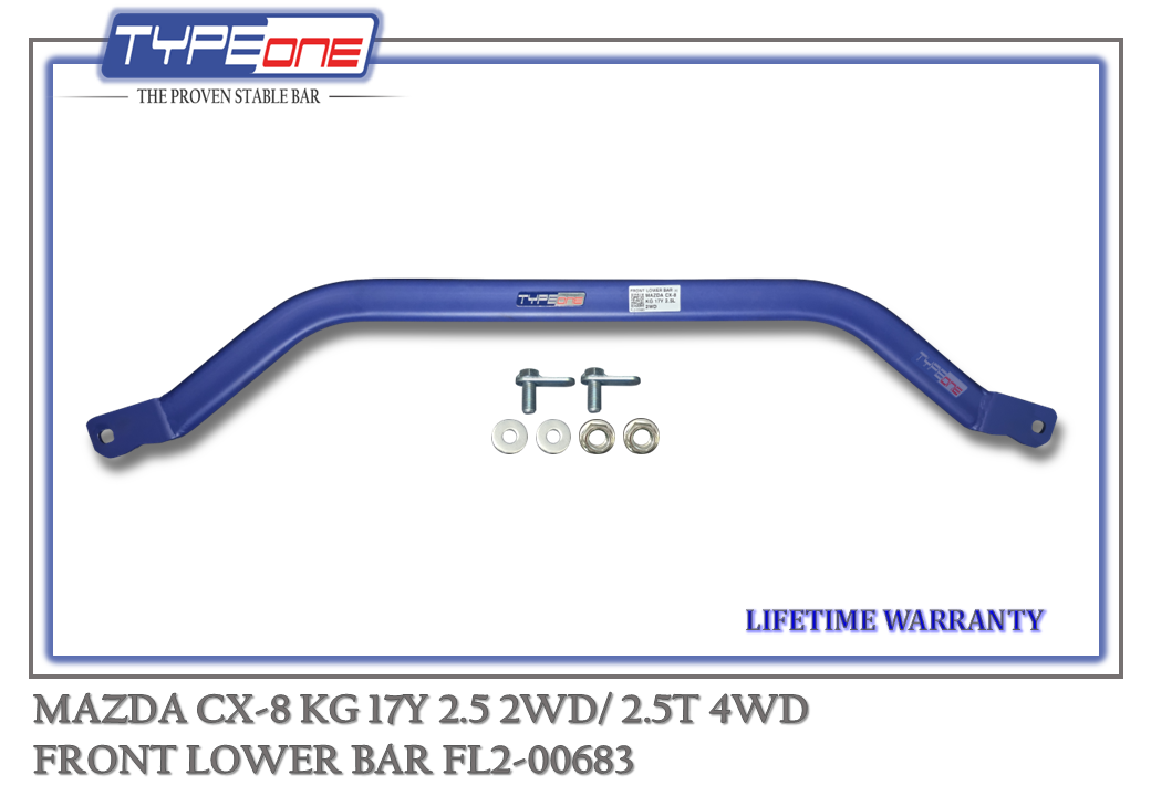 3- Front Lower Bar (00683) - Mazda CX-8 17Y (BLUE) (BAR)