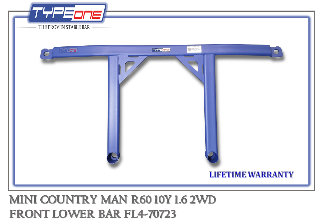 3- Front Lower Bar (70723) - Mini Country Man 10Y (BLUE) (BAR)