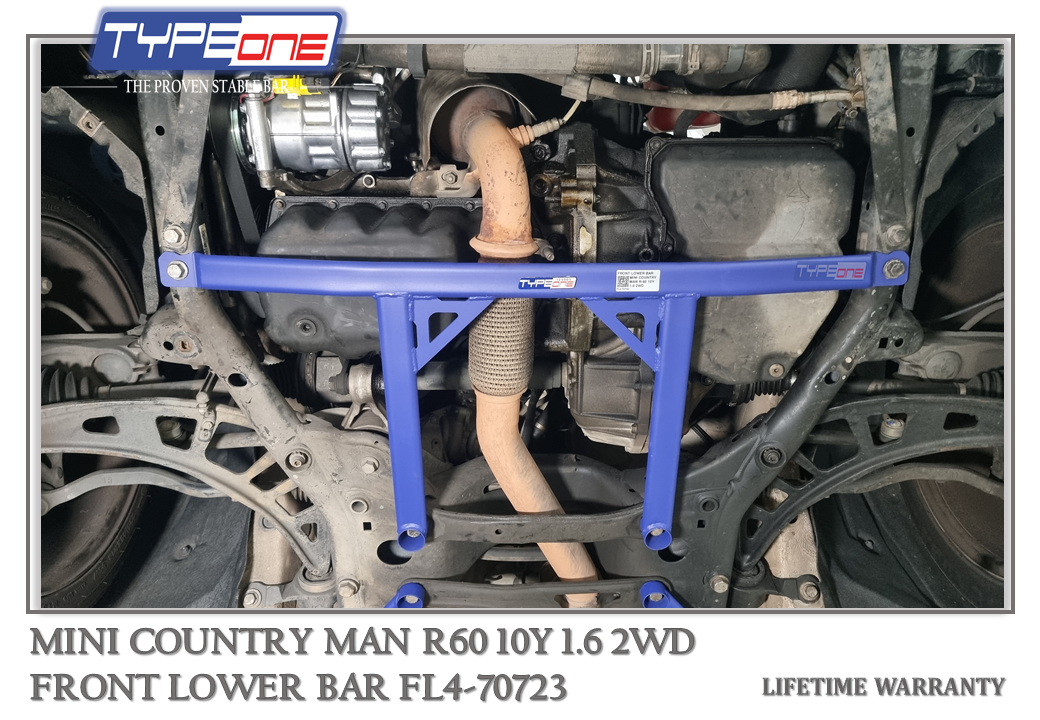 3- Front Lower Bar (70723) - Mini Country Man 10Y (BLUE)
