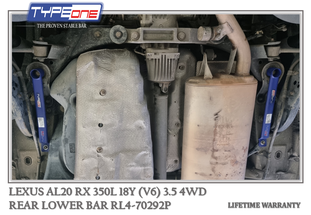 5- Rear Lower Bar (70292P) - Lexus RX 350L 18Y