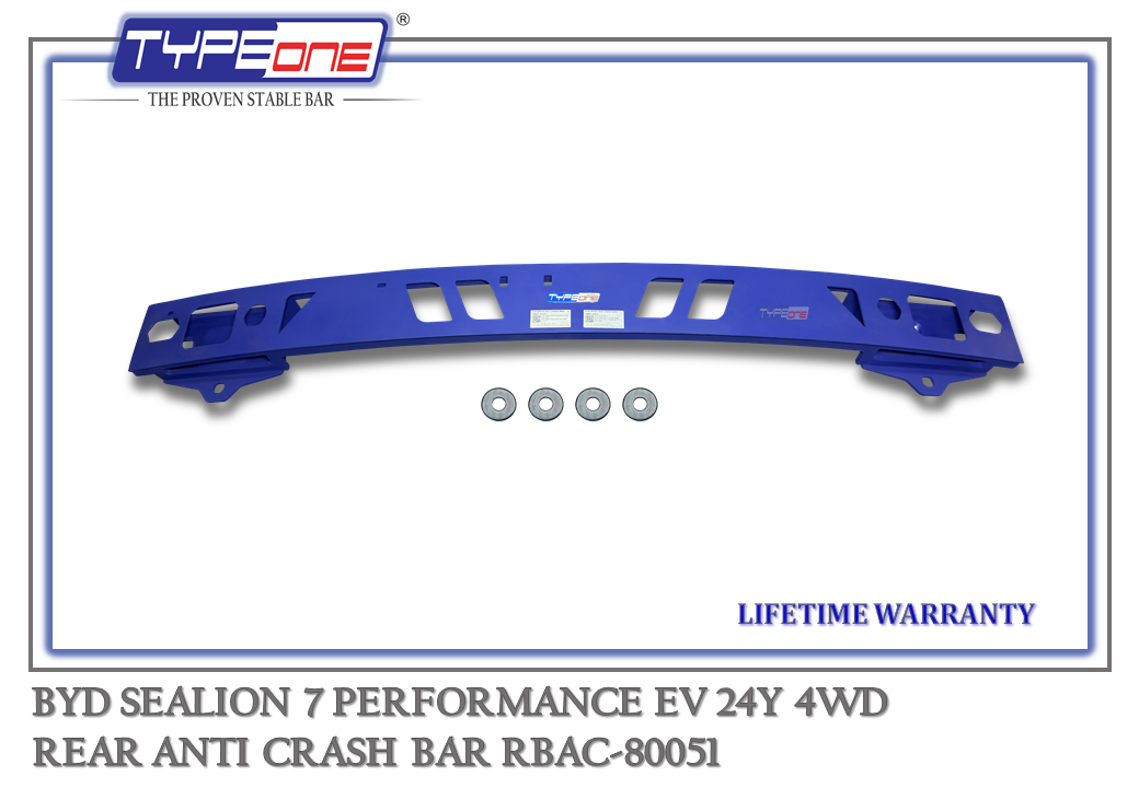 12- Rear Anti Crash Bar - BYD Sealion 7 Performance 24Y (BAR)