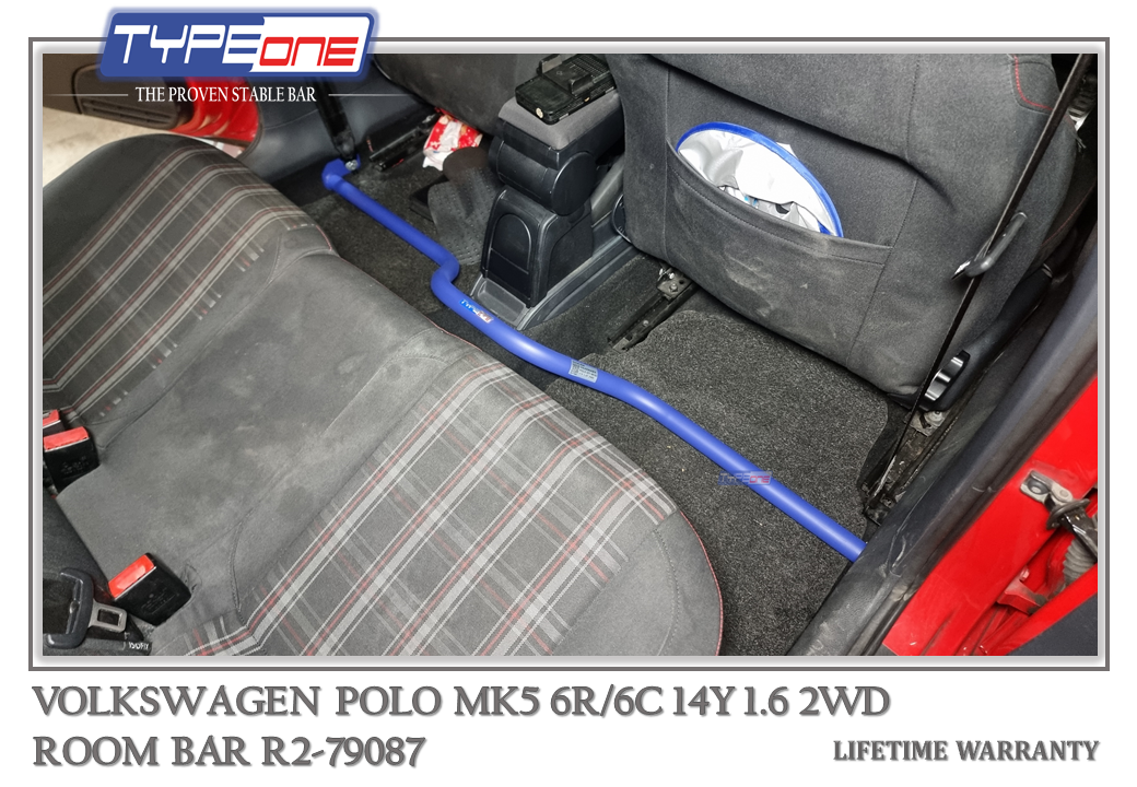 10- Room Bar - Volkwagen Polo MK5 14Y (BLUE)