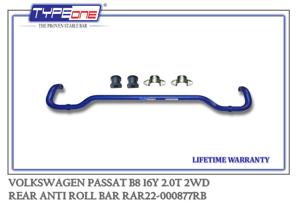 2- Rear Anti Roll Bar 22MM - Volkswagen Passat 16Y (BAR)