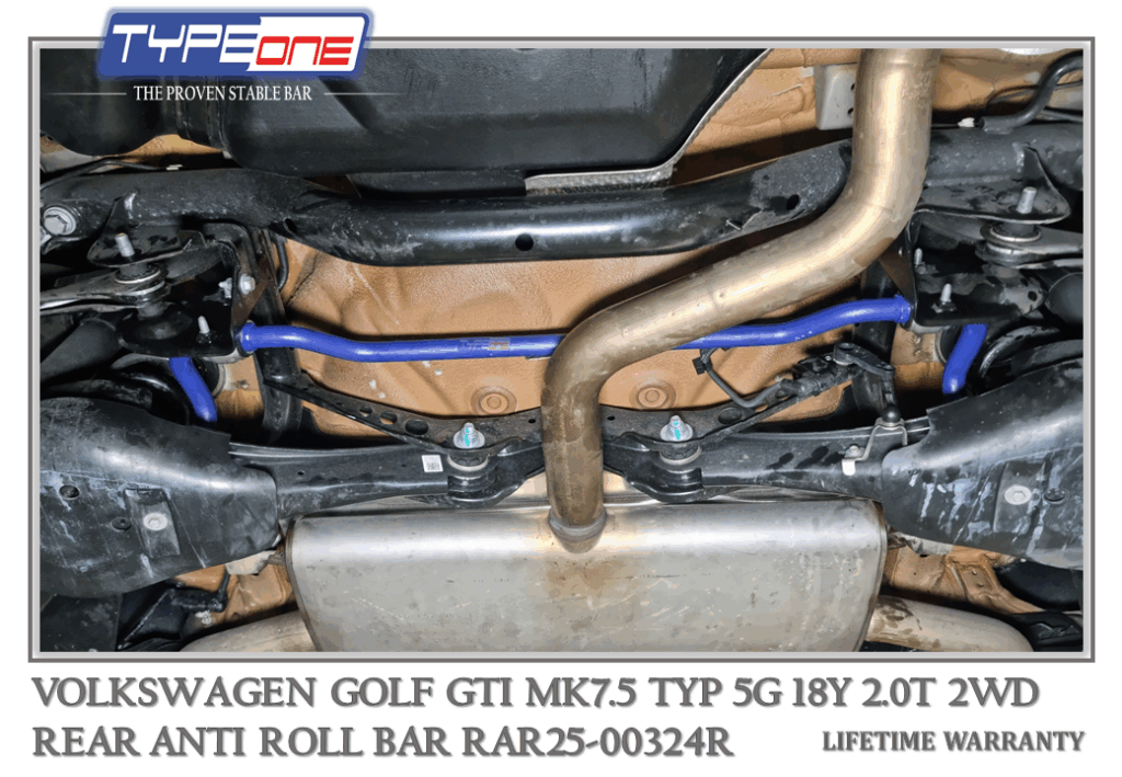 Rear Anti Roll BarVolkswagen Golf GTI MK7.5 TYP 5G 18YRAR25-00324R ...