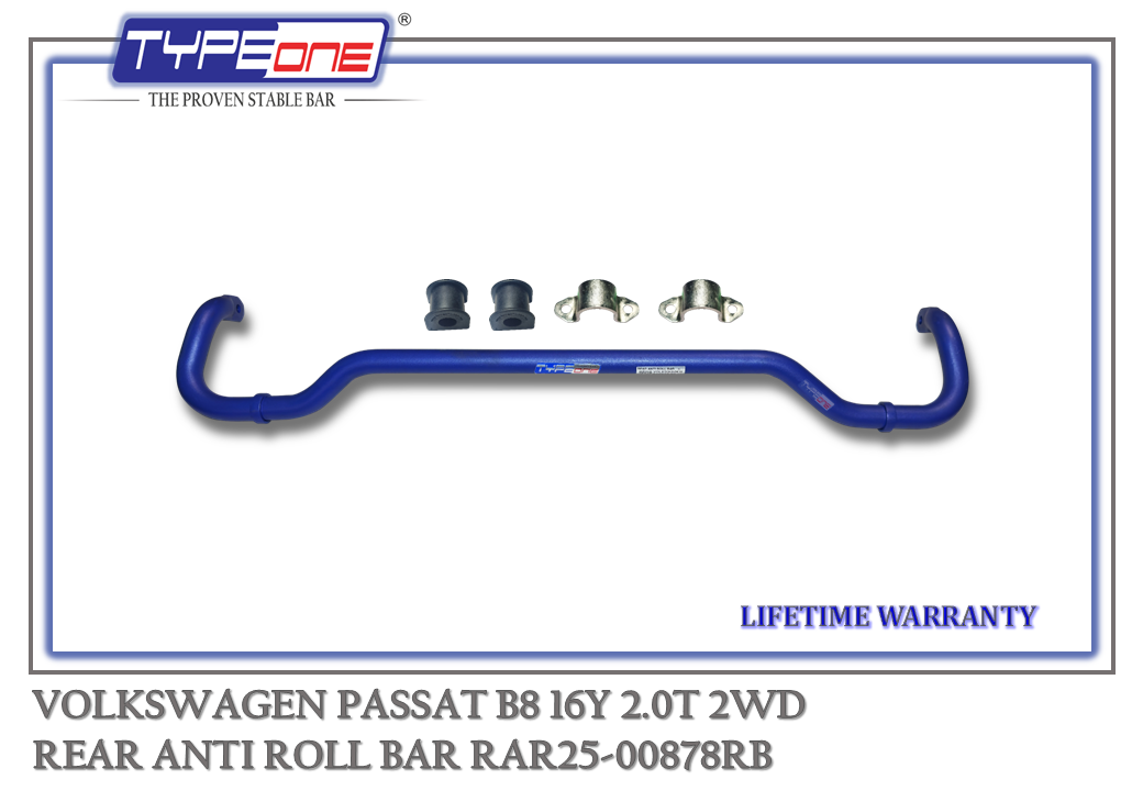 2- Rear Anti Roll Bar 25MM - Volkswagen Passat 16Y (BAR)