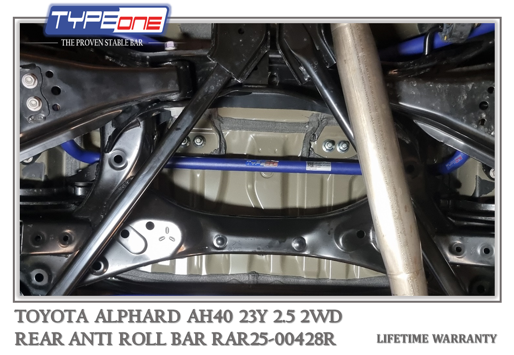 2- Rear Anti Roll Bar - Toyota Alphard 23Y