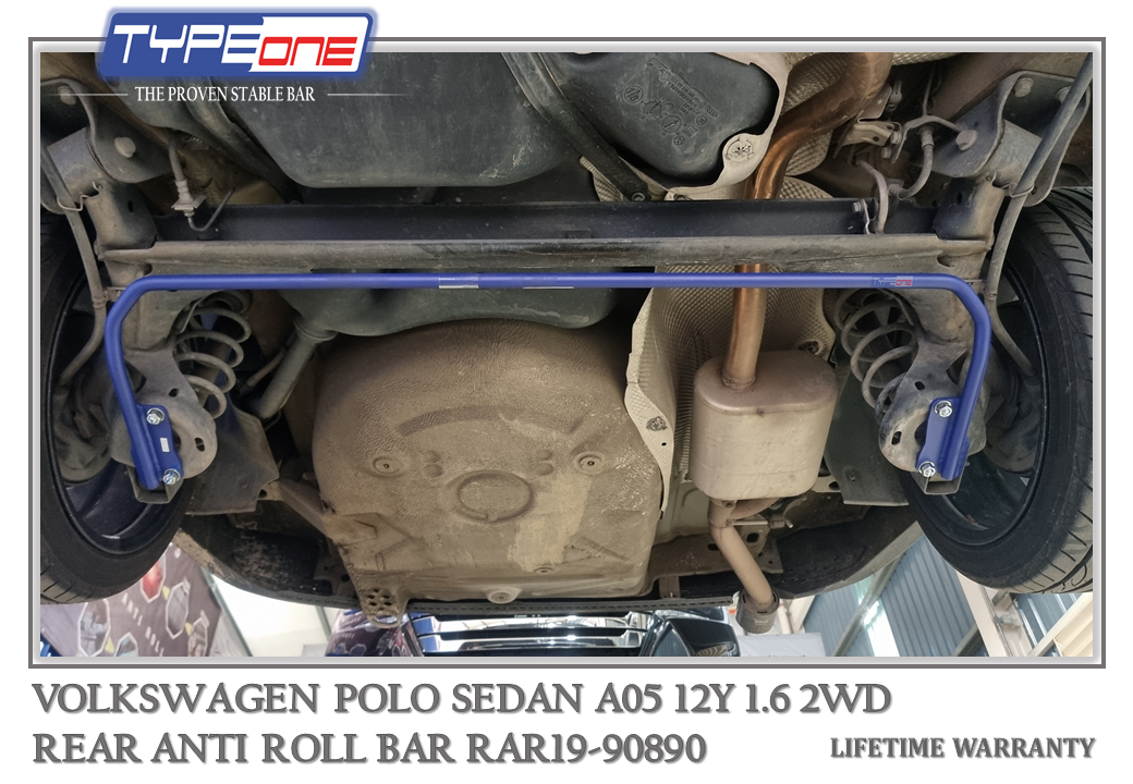 2- Rear Anti Roll Bar - Volkswagen Polo Sedan 12Y (BLUE)