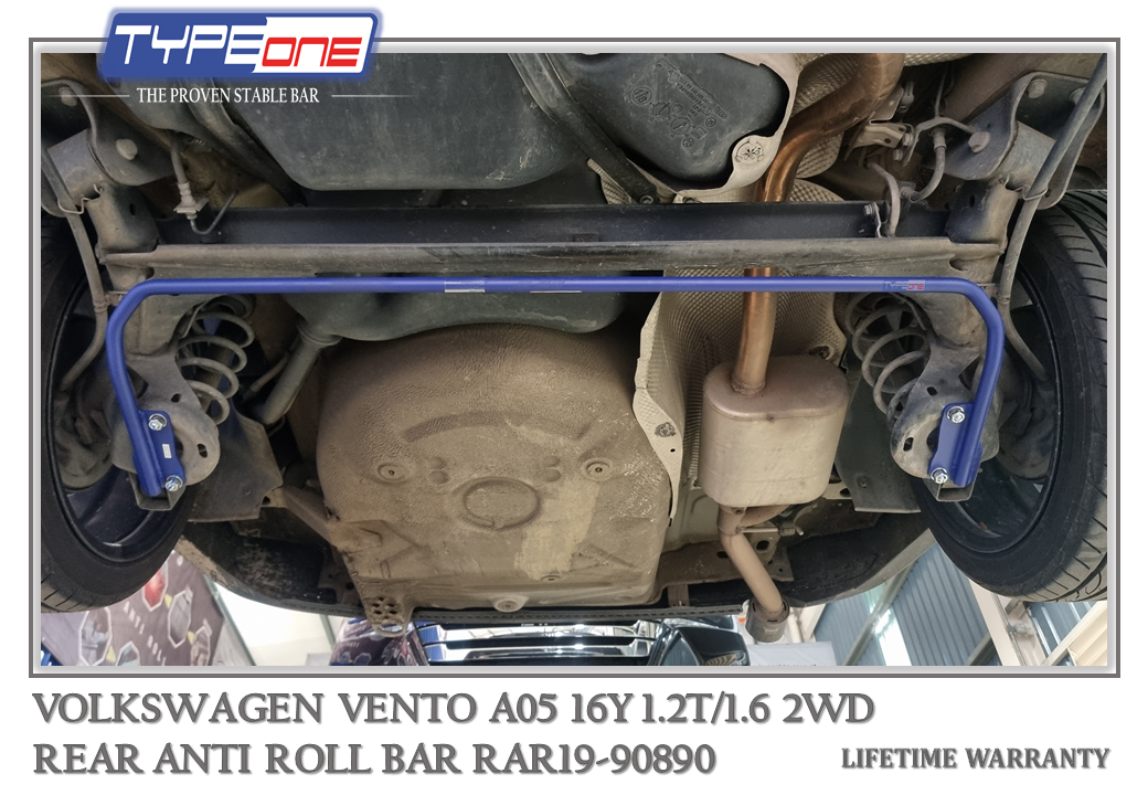 2- Rear Anti Roll Bar - Volkswagen Vento 16Y (BLUE)