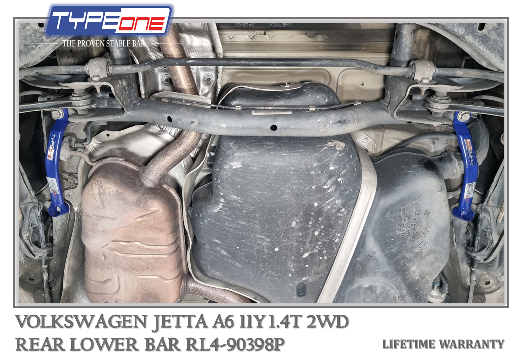 5- Rear Lower Bar (90398P) - Volkswagen Jetta 11Y (BLUE)